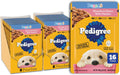 Pedigree Puppy Morsels Wet Dog Food Pouch, Chicken, 3.5 oz, 16 Count | Steam cooked, high quality animal protein, DHA brain support, calcium for teeth & bones, topper or complete meal