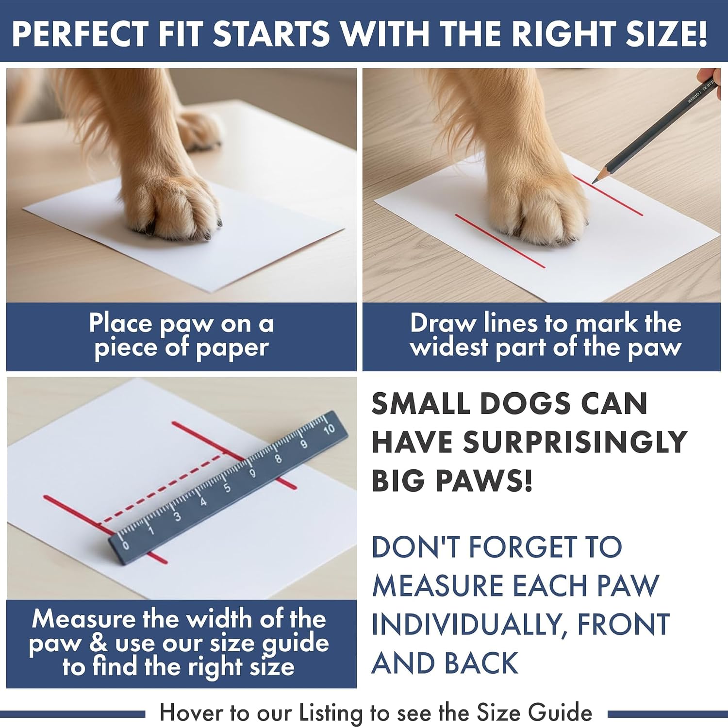 Spark Paws 365 Dog Shoes - All-Season Boots for Winter Snow & Hot Pavement | Water-resistant, anti-slip, stay-on straps - rain, ice & summer booties in one. Reflective; small, medium & large dogs