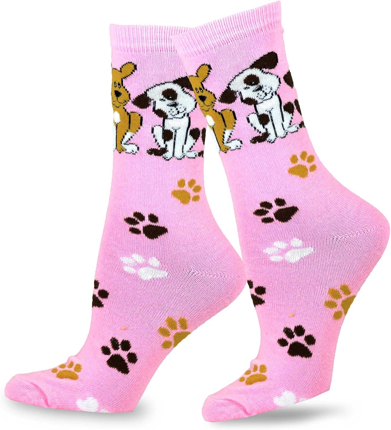 Teehee Funny Cat and Dog Lover Socks - Music Novelty Crew, Knee High, Lowcut, Ankle Multipair for Women and Men