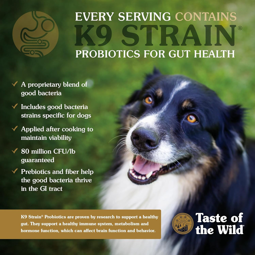 Taste of the Wild Wetlands Adult Dry Dog Food, Roasted Fowl, 28lb | High Protein |Grain Free Recipe* |Real Duck, Roasted Quail & Roasted Turkey |Nutrient Dense to Help Support Peak Health