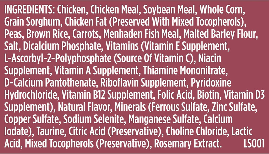 Nutrish Small Breed Dry Dog Food with Chicken, 5 lb. Bag (Rachael Ray) | Suitable for Small Adult Dogs, Veterinarian Reviewed Formula, Made with No Artificial Flavors