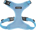 Voyager Step-in Pet Harness - All Weather Mesh, Adjustable Step in Harness for Cats and Dogs by Best Pet Supplies - Baby Blue, S