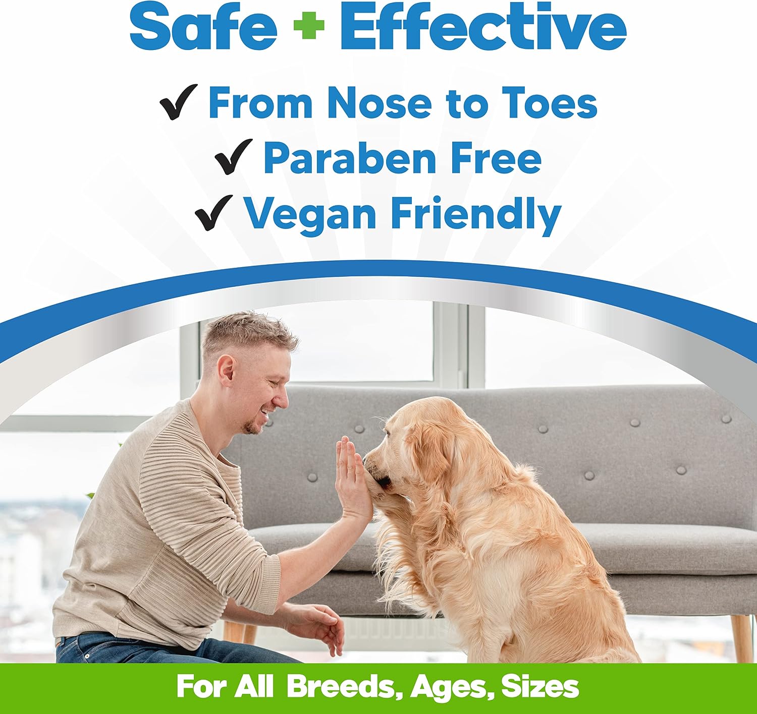 planopaws Lick Safe Dog Paw Pad Balm 1 Oz - Soothe & Heal Dry Cracked Paws - Dog Nose Balm - Paw Protector from Heat Snow Sand - Easy to Use Paw Soother