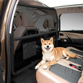 Dog Car Barrier for SUVs, 50" Wide Car Divider with See-Through Net Mesh, for Small Trucks and Cargo Area, SUVs & Mid-Sized Vehicle, SUV Dog Barrier Escape-Proof, Universal-Fit Pet Divider Gate