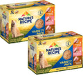 Nature's Recipe Wet Dog Food Variety Pack, 2.75 oz Cup, 12 Count (2 Pack)