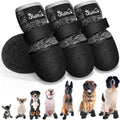 SlowTon Dog Shoes - Breathable Dog Sock Boots for Summer Hot Pavement Hardwood Floors Winter Snow, Waterproof Booties for Small Medium Large Dogs, Non-Slip Paw Protector for Outdoor Walking (B, 1)