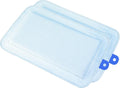 DryFur Pet Carrier Insert Pads size Small 19.5in x 12.5in Blue - 2 pack, Patented Design Locks in wetness keeps pet perfectly dry when traveling