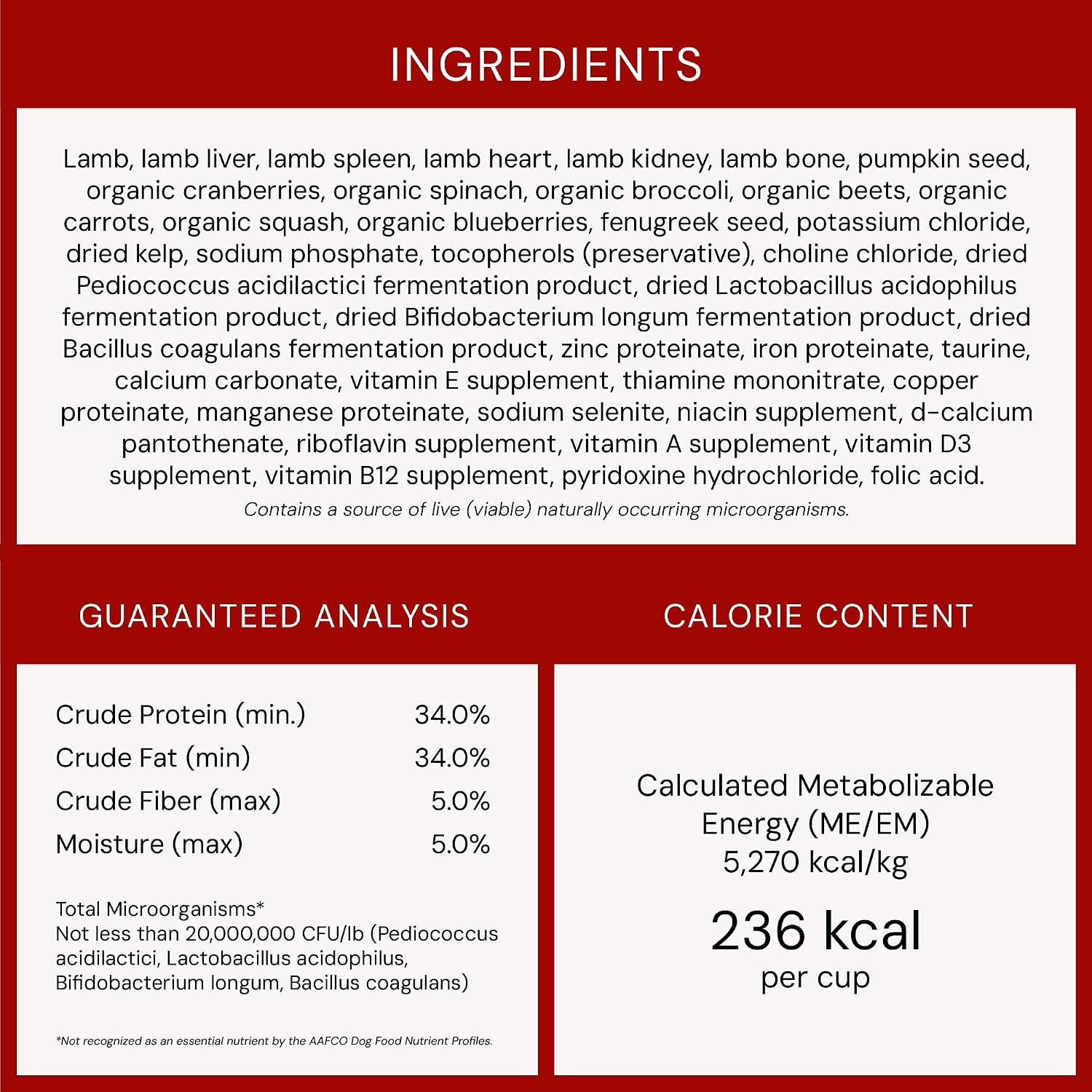 Stella & Chewy's Freeze-Dried Raw Lamb Meal Mixers- Dog Food Topper and Mixer - Made with 95% Grass-Fed Lamb, Organs & Bone - Perfect for Picky Eaters - Grain-Free - 3.5 oz