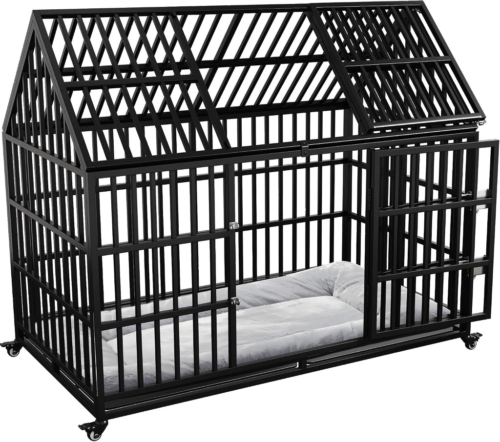 Dog Crate 51X27 Inch Mat Pad for 54" Heavy Duty Dog Crate Kennel Cage Medium/Large Dogs