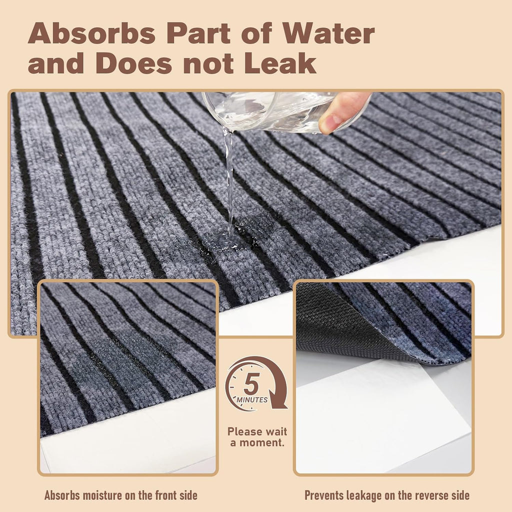 74 * 60 * 0.3inch Dog Crate Floor Protection Mat Kennel Mat to Protect Floors Non-Slip Absorbs Urine Water Resistant Pad Under Pet Cage Mat for Floor Protecting Kennel Training