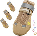 Dog Shoes for Large Medium Small Dog, Mesh Breathable Dog Shoes for Hot Pavement, Anti-Slip Dogs Boots Paw Protectors with Reflective for Outdoor Indoor Hardfloors