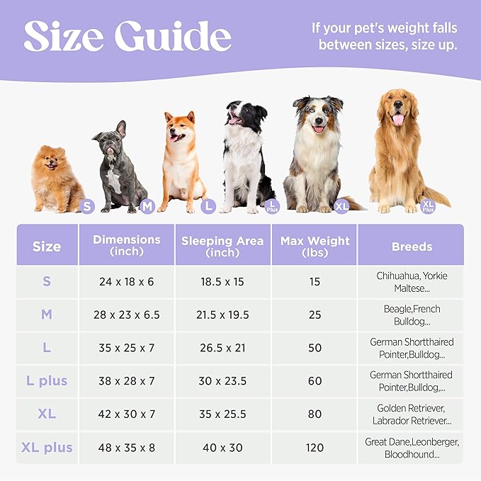 LE SURE Cute Dog Bed for Small Dogs, Orthopedic Waterproof Small Pet Beds with Sides, High Back Non-Slip Bottom and Egg-Crate Foam Puppy Couch Sofa with Washable Removable Cover, Grey