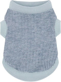 Cozy and Functional Dog Shirts for Small Puppies: Stretchable Blue Attire with Easy-On Design, Ideal for Chihuahuas and Yorkies - Enhance Comfort and Playfulness on Chill Days X-Small