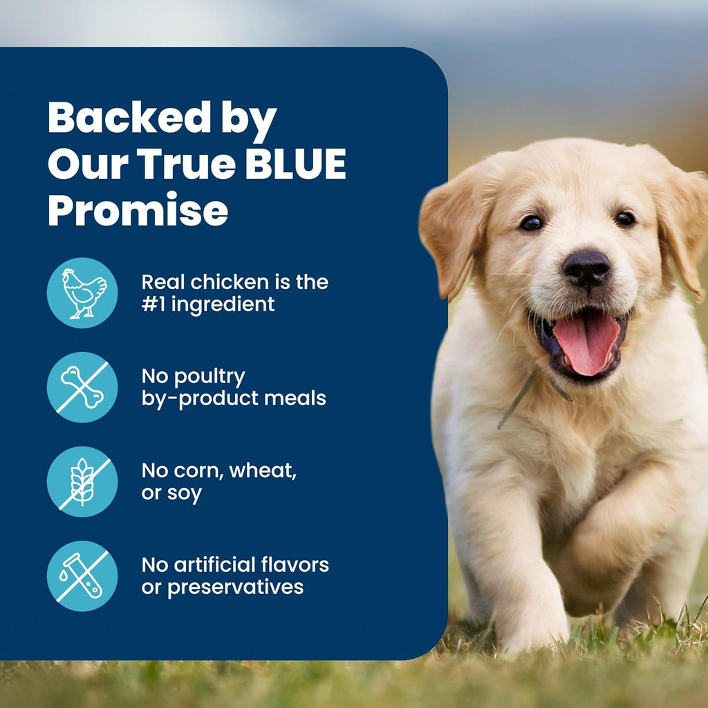 Blue Buffalo Life Protection Formula Chicken Puppy Dry Dog Food, 5 lb | With DHA for Brain Development, Real Chicken #1 Ingredient, Antioxidant-Rich LifeSource Bits, Promotes Healthy Muscle Growth