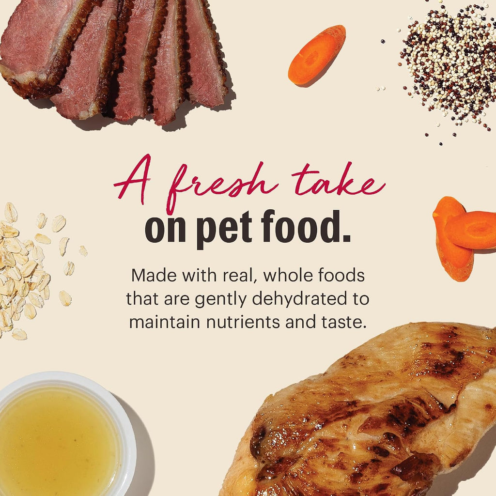 The Honest Kitchen Human Grade Wholemade™ Whole Grain Dehydrated Dog Food - Chicken & Duck, 10 Pound Box