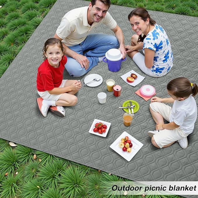 hyha Waterproof Dog Bed Blanket, Soft Pet Blankets, Waterproof Couch Cover for Dogs, Reversible Sofa Covers Washable for Furniture (82x82 Inch, Grey/Light Grey)