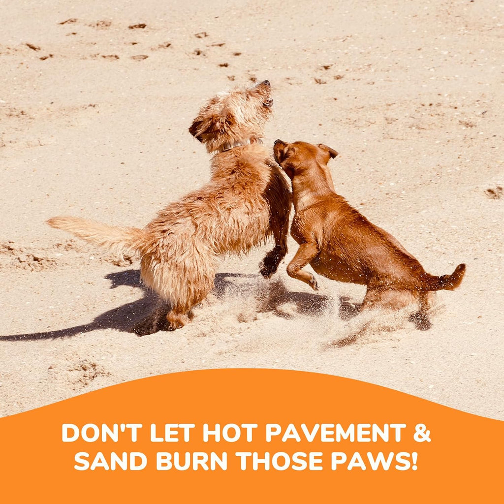 Lick-Safe Dog Paw & Nose Balm | 2.1 oz All Natural Wax with Coconut Oil | Summer Hot Pavement, Winter Snow & Road Salt Protector | Moisturizer for Dry, Rough Pads & Snouts