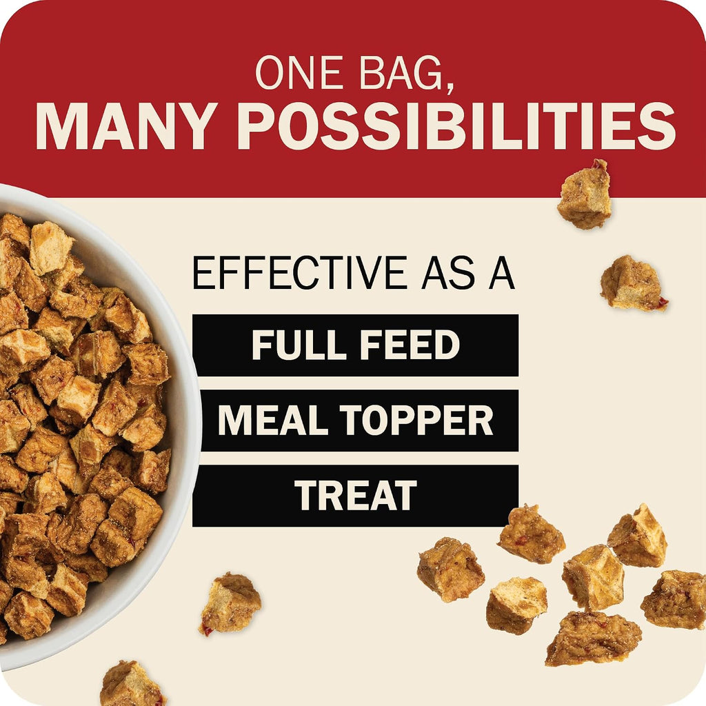 Redbarn Powerfood Air Dried Puppy Food 2 lbs - 93% Real Chicken & Organs High Protein Dry Recipe for Healthy Growth Development Immunity & Digestive Health