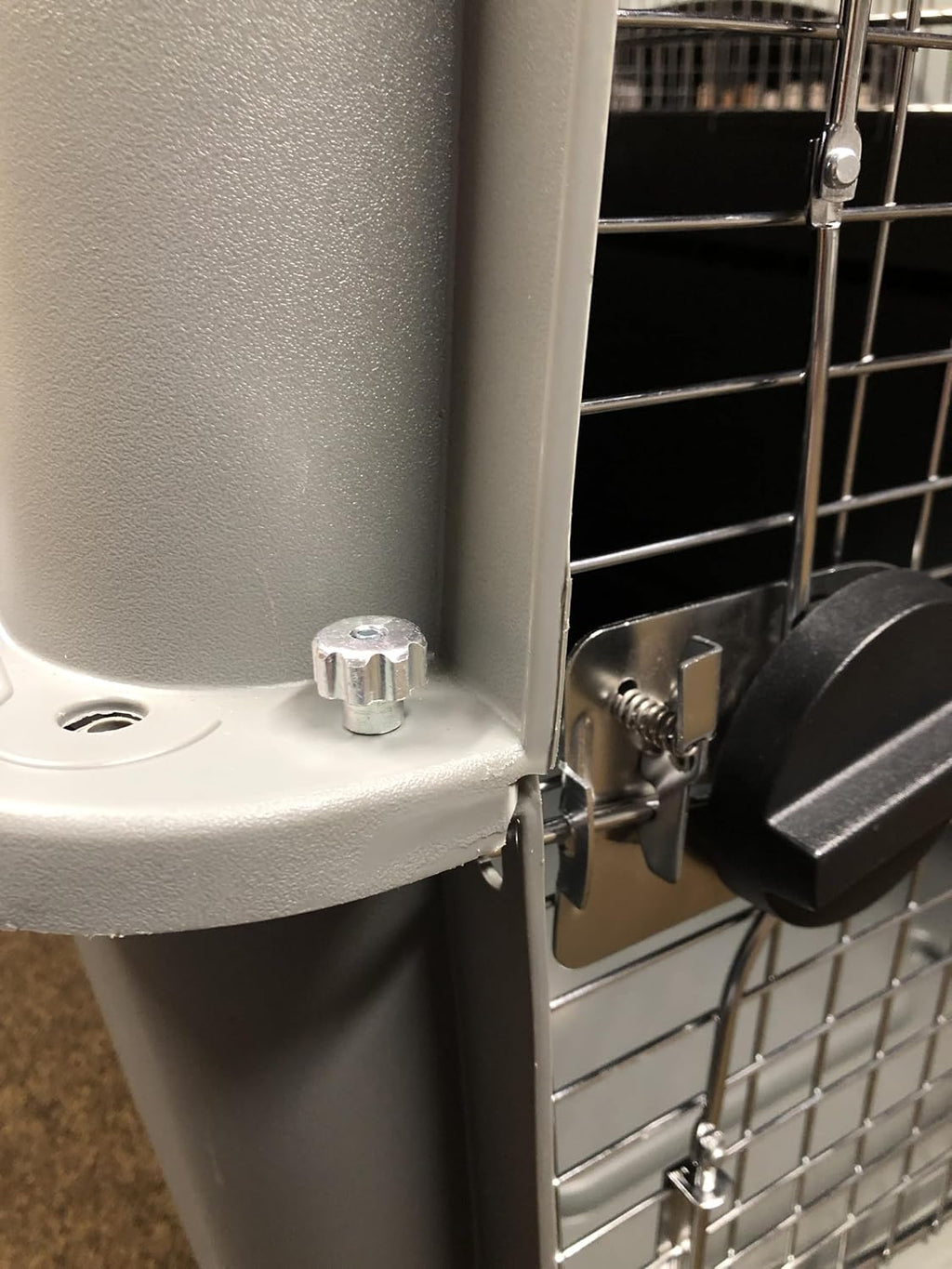 Pet Carrier Fasteners 8 Pack (Chrome)