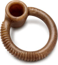 Benebone Ring Durable Dog Chew Toy for Aggressive Chewers, Real Bacon, Made in USA, Small