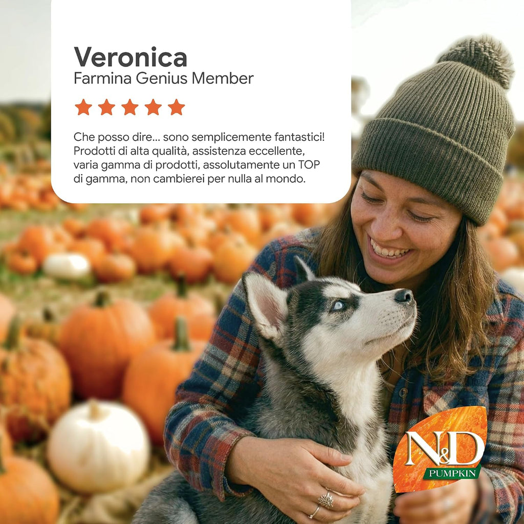 Mini Breed Adult Grain Free Pumpkin Chicken & Pomegranate Dry Dog Food by Farmina