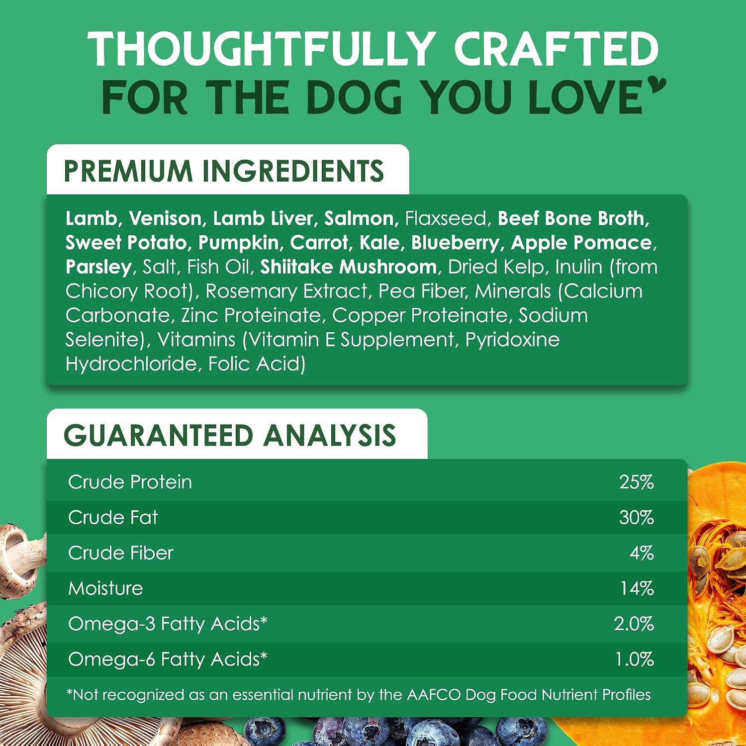 Farmland Traditions The Good List Air-Dried Dog Food with Beef & Bone Broth (2.2 lb) & Lamb, Venison & Bone Broth (2.2 lb) Bundle, High-Protein & Grain-Free