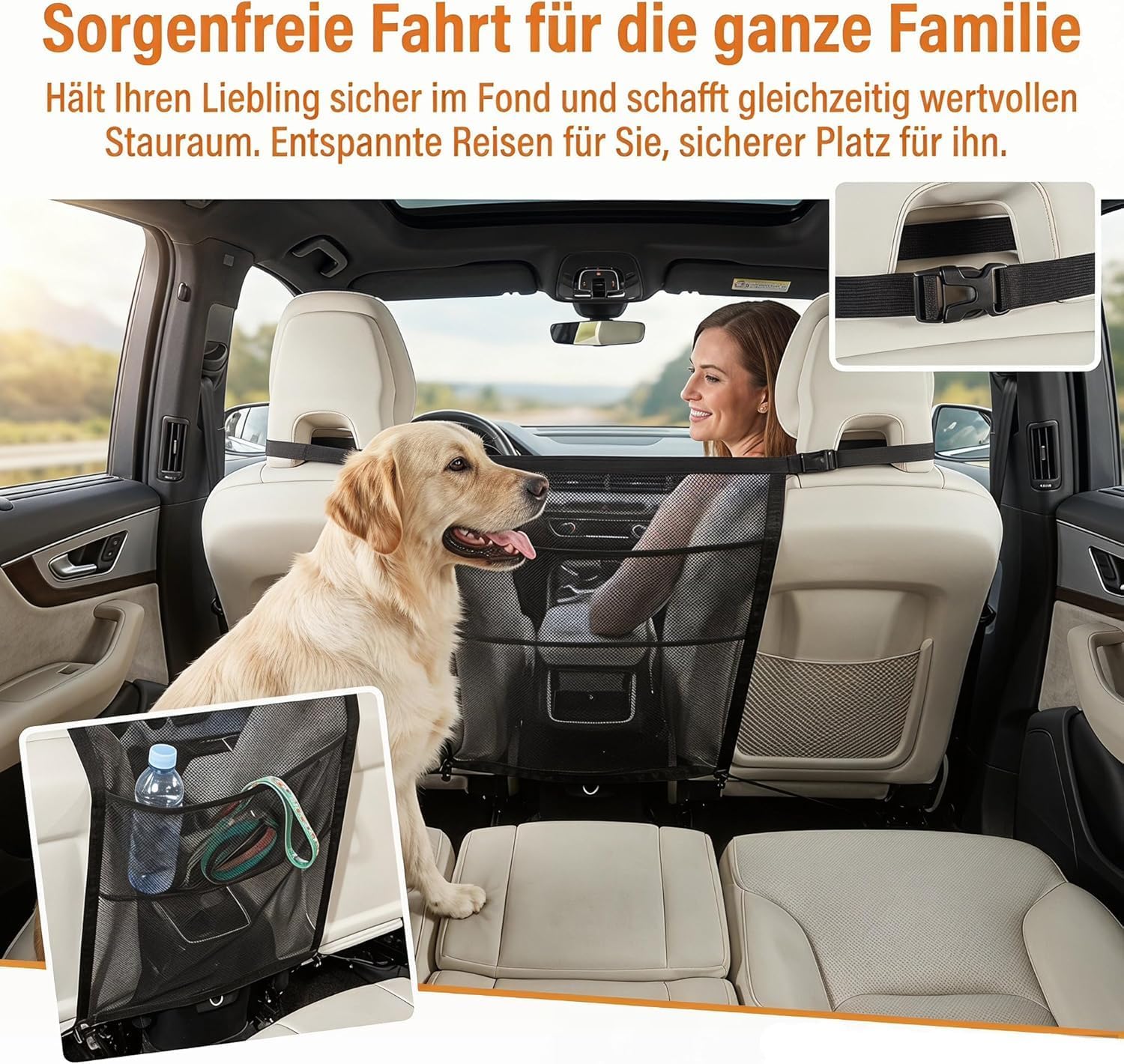 Dog Car Net Barrier for Lexus NX/UX/RC/LC/LFA/CT/HS