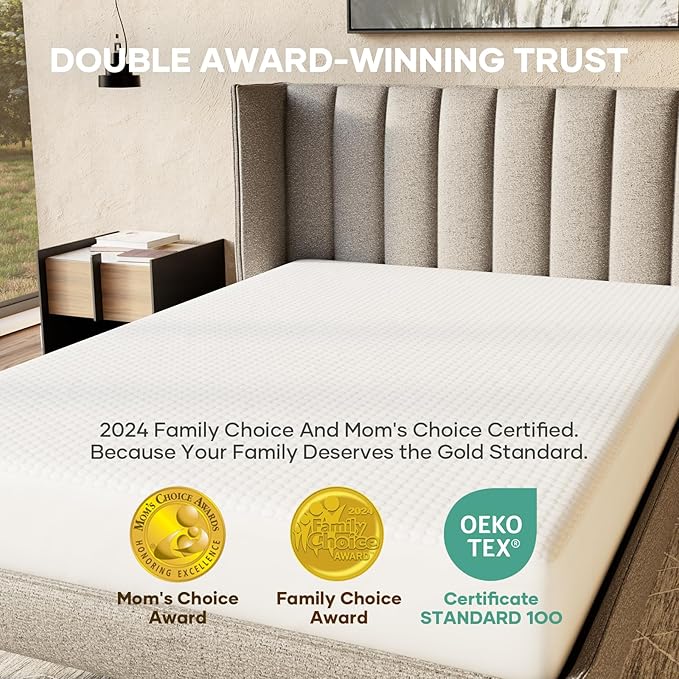 OhGeni 100% Waterproof Mattress Protector,King Size Mattress Soft Pad,Pet Hair & Bedwetting Resistant,Cooling Breathable Fitted Sheets,Washable Bed Cover,Non-Slip Deep Pocket,Noiseless for Bedroom
