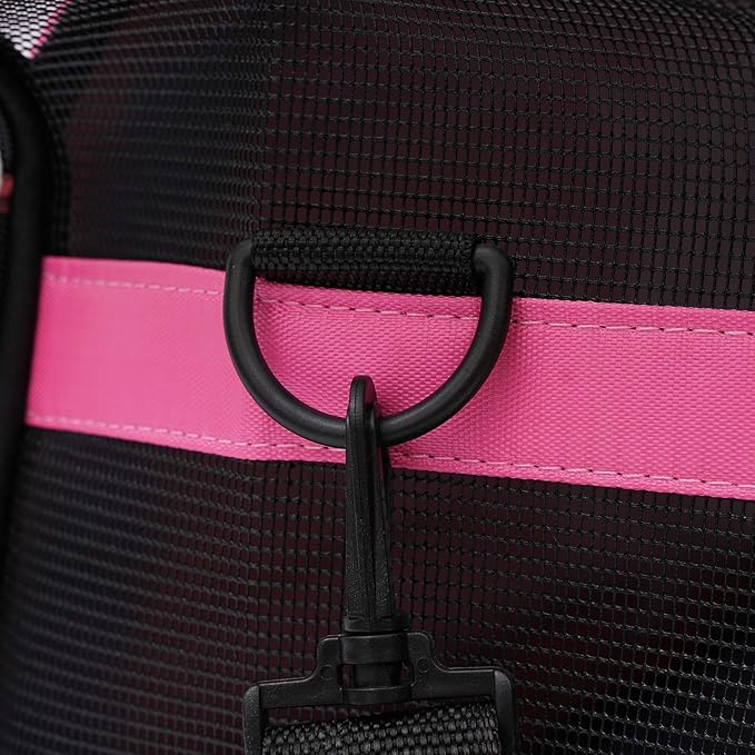 Cat Carrier for Small Cats Soft-Sided Pet Carrier for Cats Puppies Small Pets Airline Approved Lightweight Comfortable Travel Cat Carrier (Small, Pink)