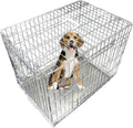 Ellie-Bo Silver Standard Medium 30 inch Dog Cage