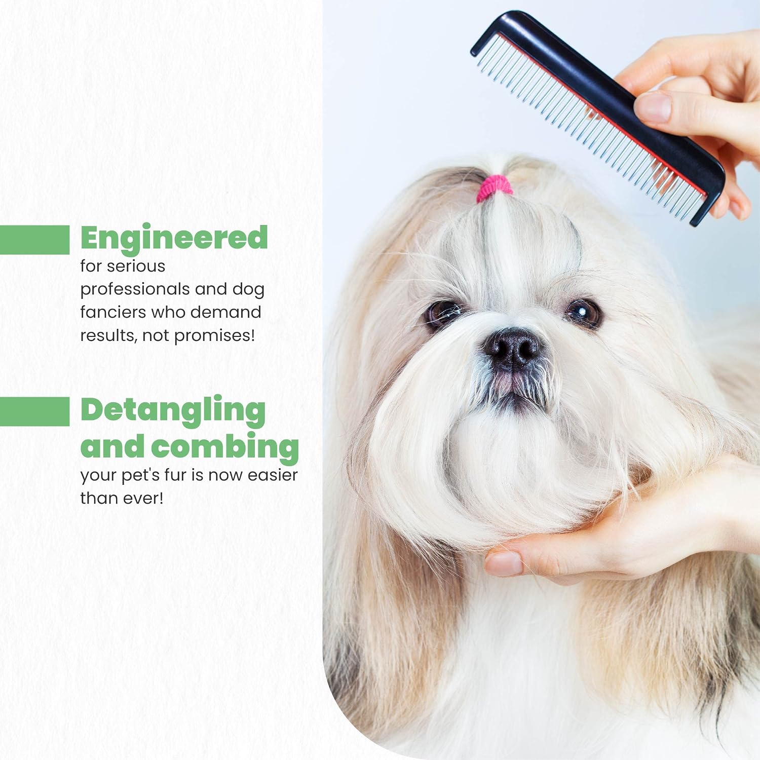 Best Shot UltraMAX Pro Finishing Spray, Ideal Detangler Spray for Pets, Hydrating and Soothing Pet Grooming Spray, for Dogs and Cats, 17 Oz. | Alcohol-free, adds sheen, detangles, hydrates, reduces static and speeds drying