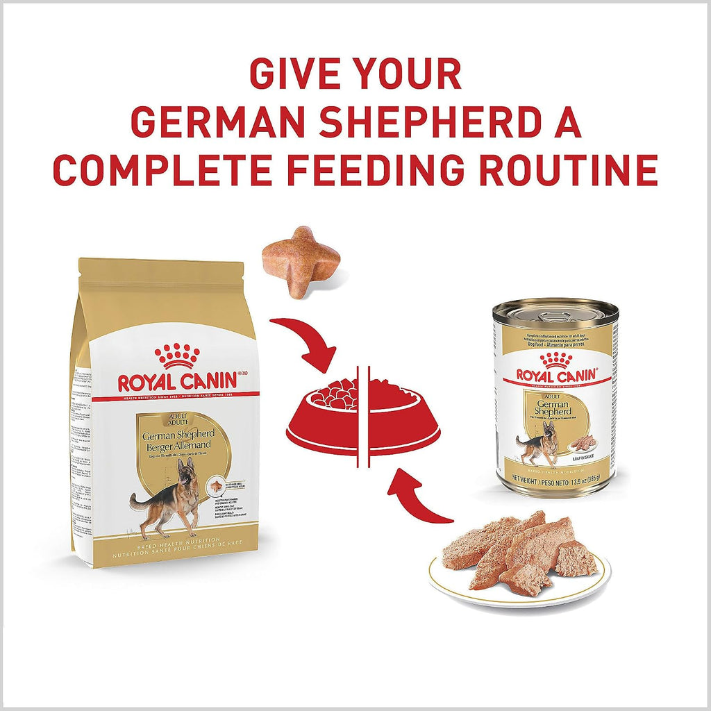 ROYAL CANIN German Shepherd Adult Dry Dog Food, 5 lb Bag | Digestive Health, Skin Health, Bone & Joint Support, For Adult German Shepherds 15+ Months, Specialized Kibble