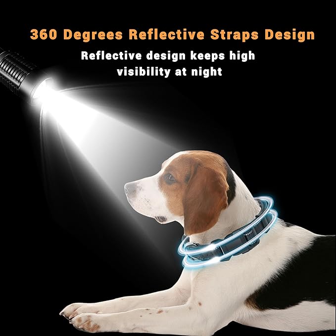 2 Pack Reflective Dog Collar with Safety Locking Buckle, Adjustable Soft Breathable Comfortable Nylon Pet Collar for Small, Medium and Large Dogs, Black, XS