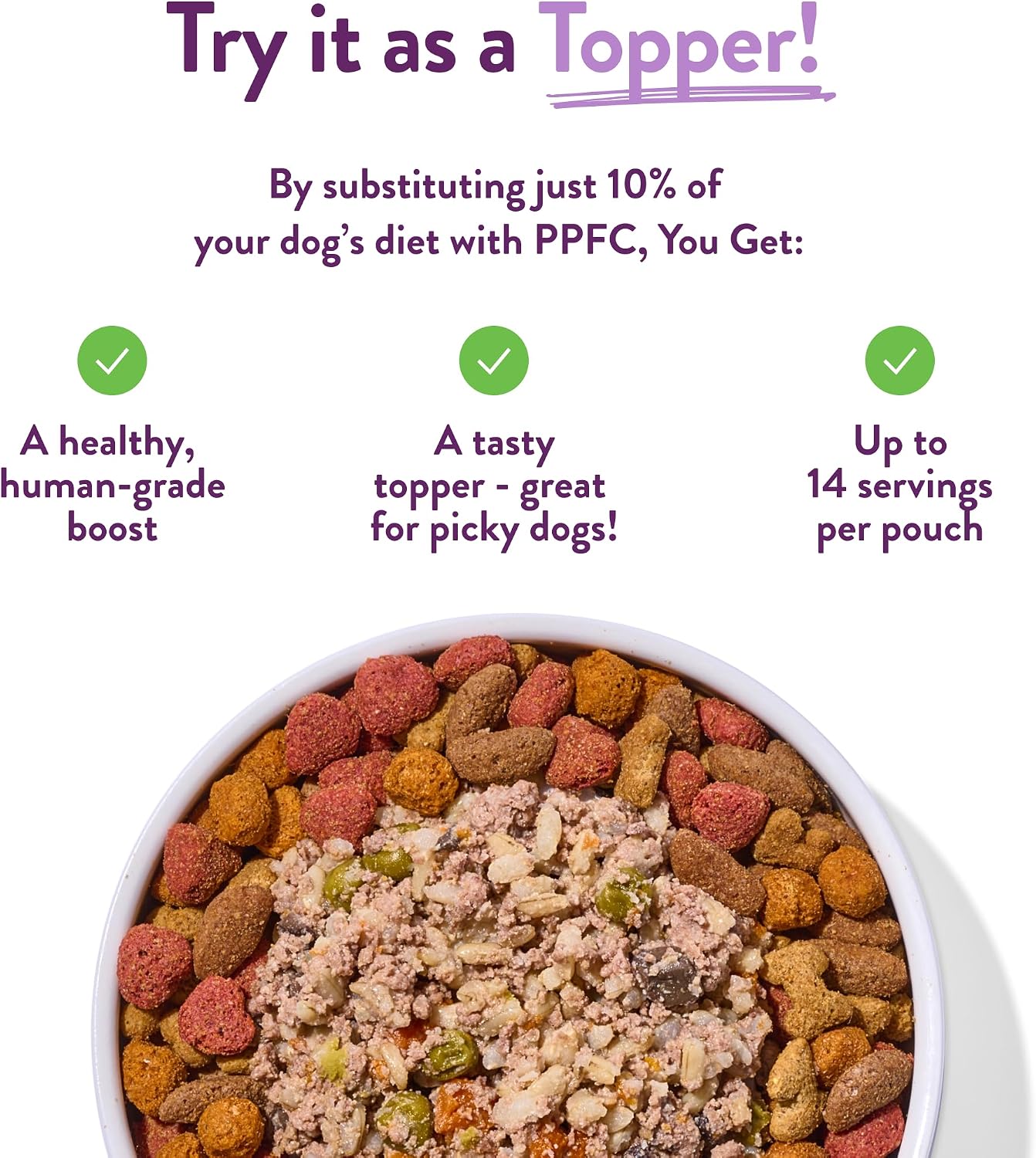 Portland Pet Food Company Fresh, Human Grade Dog Food Topper & Meal 8 Pack | Shelf-Stable 9 oz Pouch, Lamb & Rice Limited-Ingredient, Healthy Wet Dog Food & Meal Mix In, All Life Stages, USA Sourced