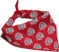 Ohio State Buckeyes Officially Licensed Bandana for Dogs and Cats | Fits Pets Great Gift Idea | Easy-to-Tie (Small, 13")