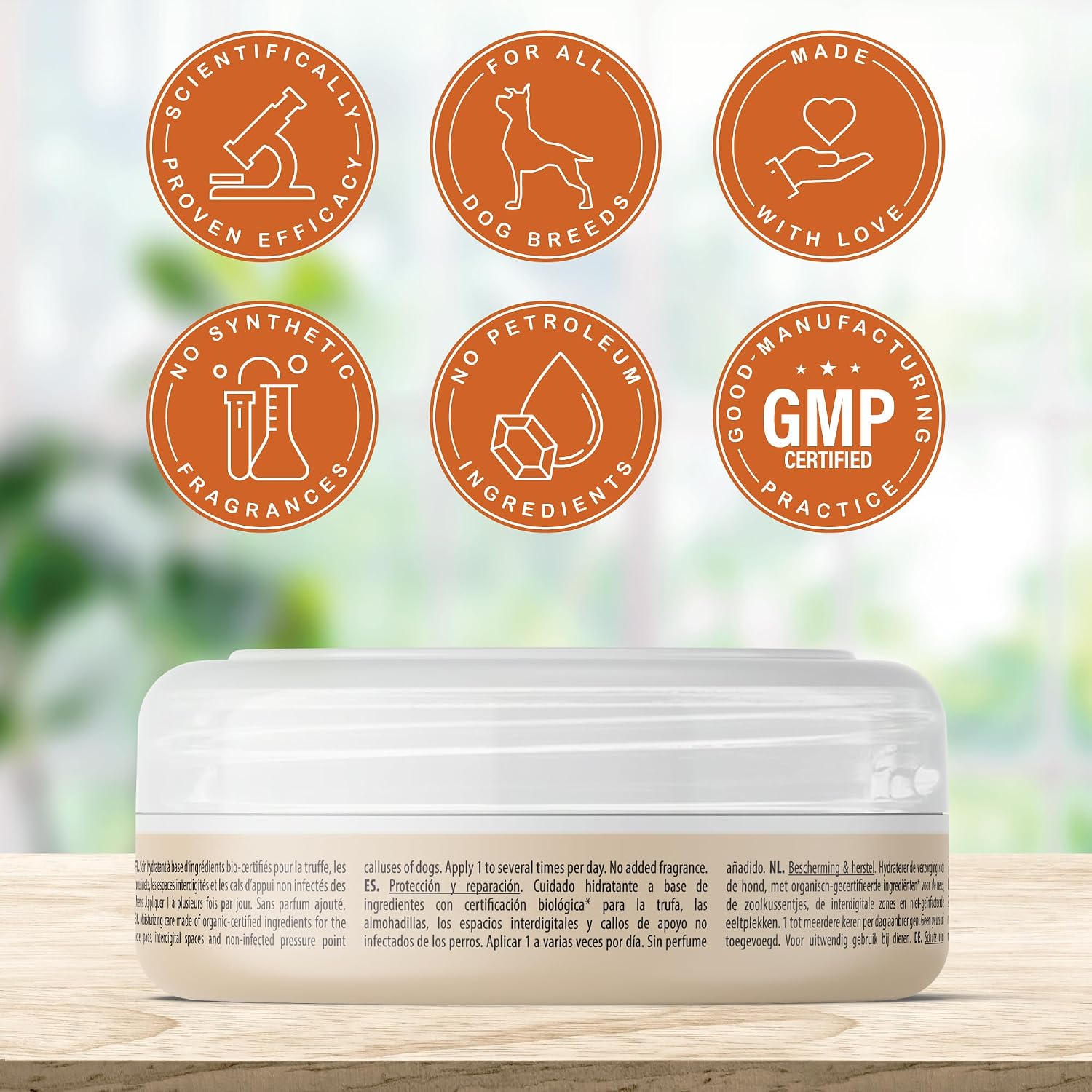 Dermoscent | Bio Balm | Natural, Organic, Healing Dog Paw Balm | Skin & Paw Soother For Dogs With Dry, Cracked, & Rough Paws | Veterinarian-Approved Paw Pad Moisturizer & Protector