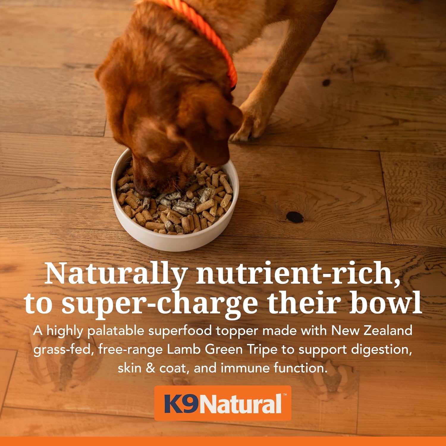 K9 Natural - Freeze Dried Grain-Free Dog Food Topper for Digestive Support