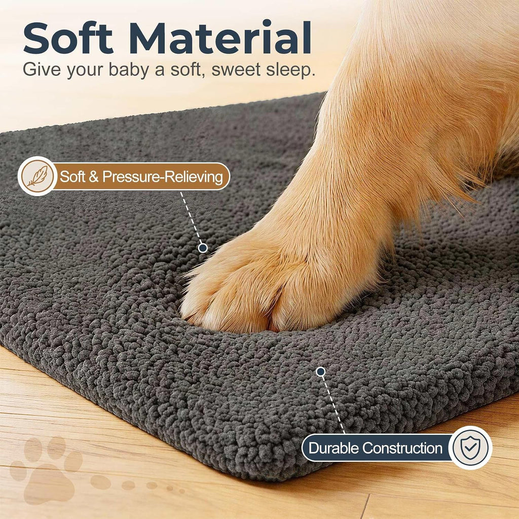 Explore Land Dog Crate Pan Cover with Softer Fluffy Top for 42 inch Pet Cage | Machine Washable, Enclosure Cover for 42"Crate