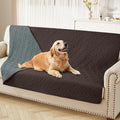 hyha Waterproof Dog Blanket, Soft Pet Bed Blankets, Waterproof Sofa Couch Cover for Dogs Washable, Reversible Pet Couch Covers for Sofa Furniture (68x82 Inch, Chocolate/Dark Grey)