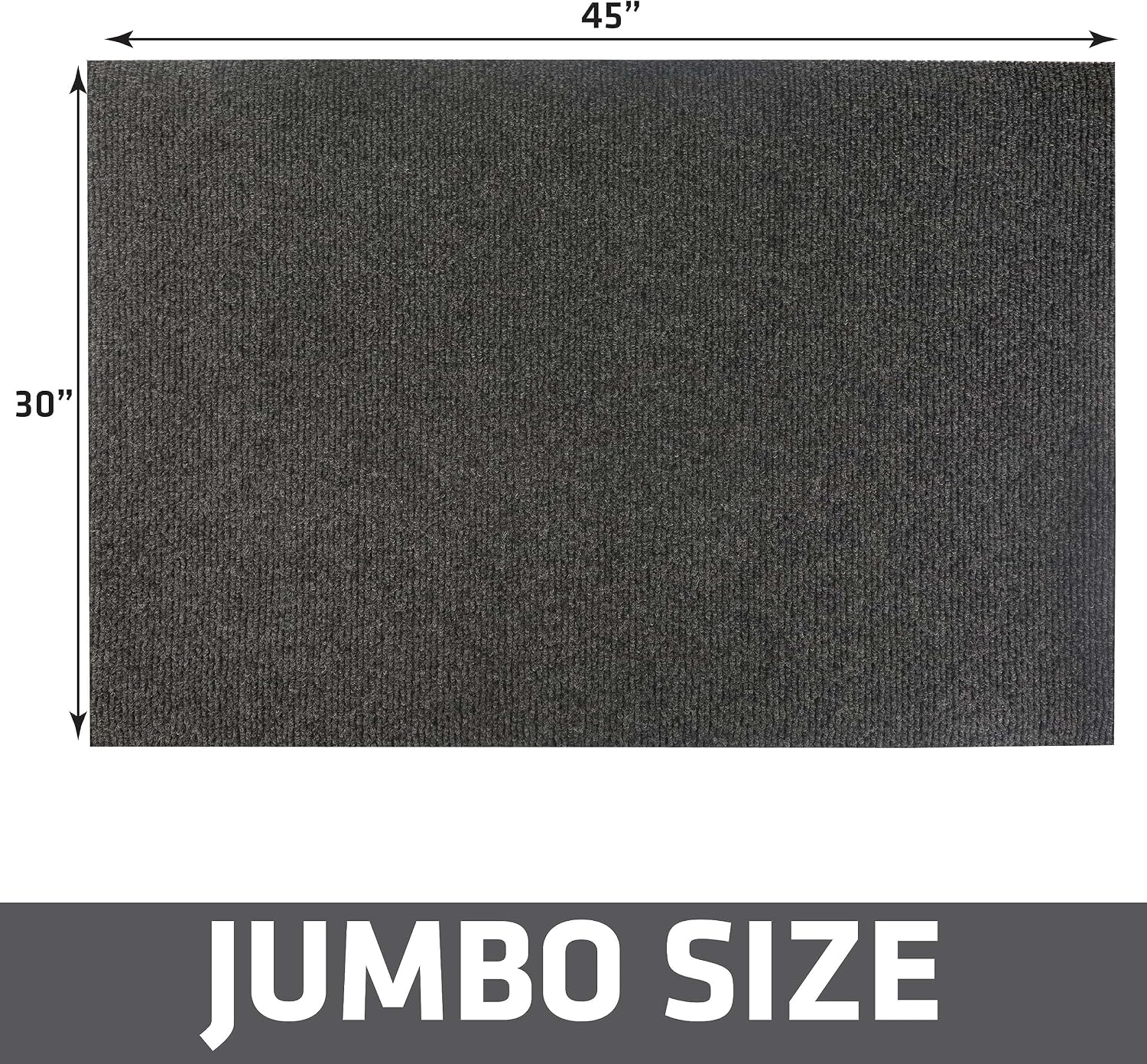 Drymate Premium Dog Crate Mat Liner, Absorbent, Waterproof, Non-Slip, Washable Puppy Pee Pad for Kennel Training - Use Under Pet Cage to Protect Floors, Cut to Fit Design (USA Made) (Dgrey)(30”x45”)