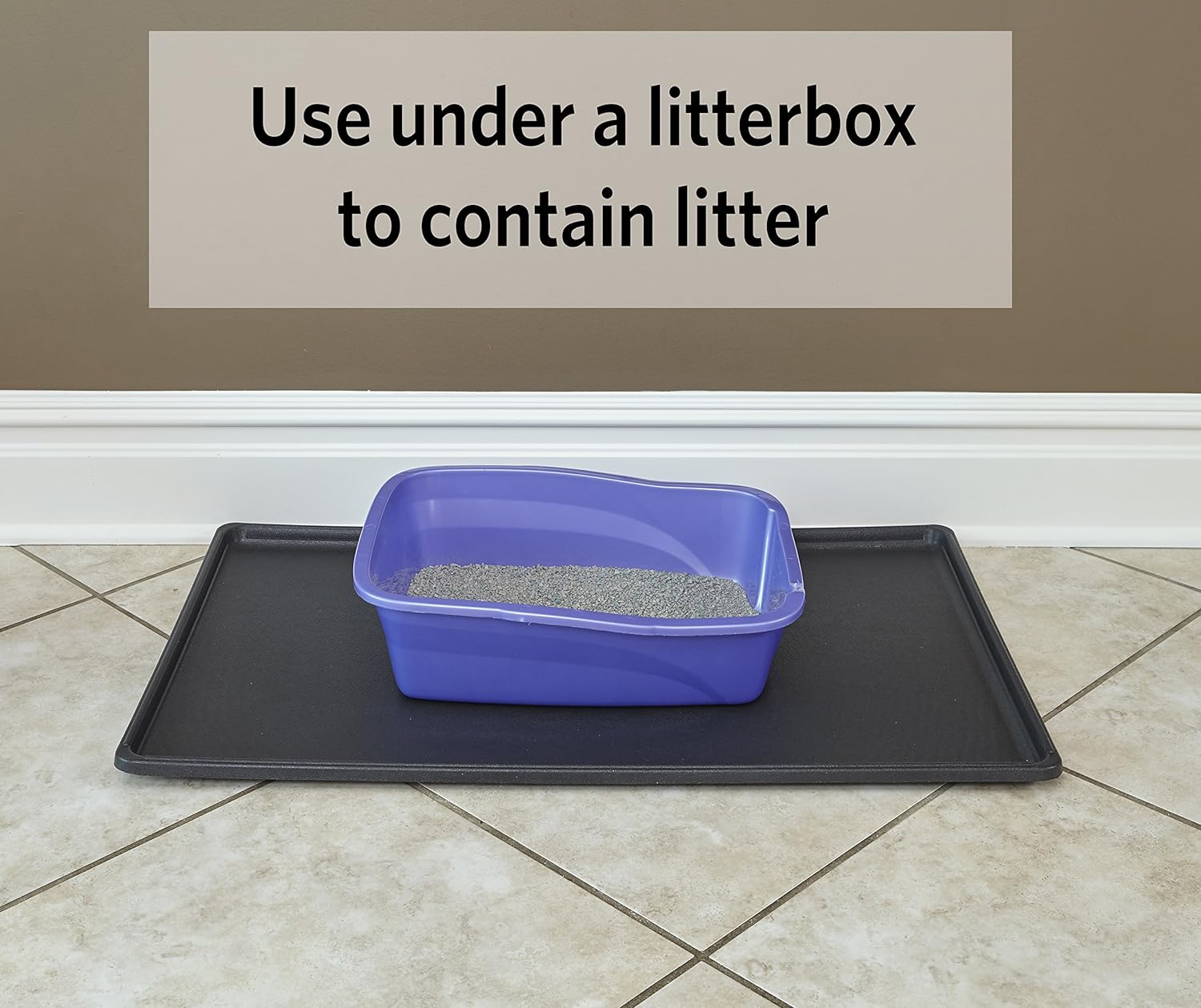 MidWest Homes for Pets 36-Inch Replacement Pan, Measures 35.5 x 23.8 x 1 Inches, Universal Leak-Proof Tray for Dog Crates & Multi-Purpose Use, Fits Most Standard 36" Wire Crates