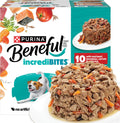 Purina Beneful Small Breed Wet Dog Food Variety Pack, (30) 3 oz Cans | IncrediBites real beef, chicken and salmon recipes with real vegetables and grains for flavors they'll love