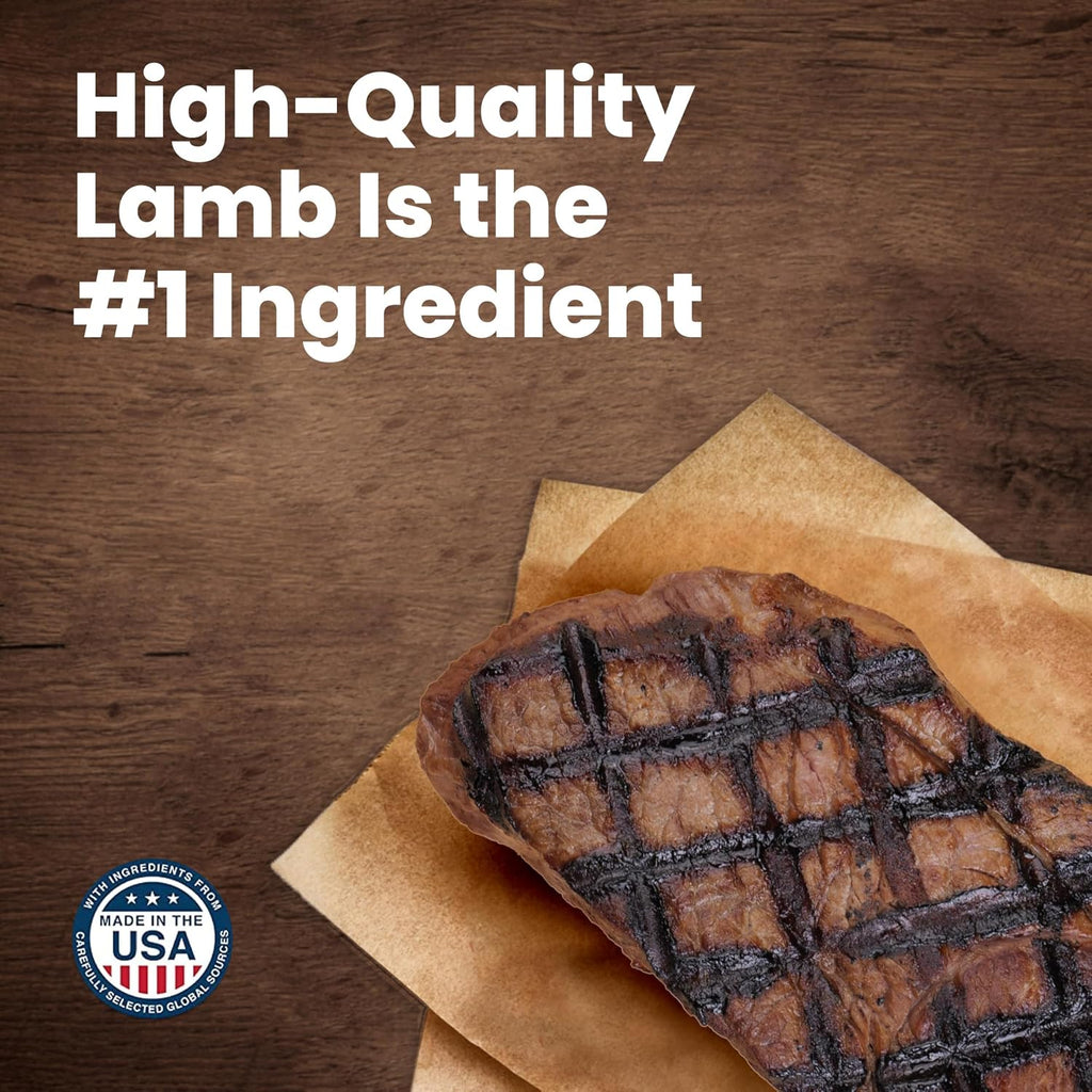 Blue Buffalo Life Protection Formula Lamb Senior 7+ Dry Dog Food, 30 lb | Real Lamb #1 Ingredient, with Glucosamine & Chondroitin for Joint Health & Mobility, Antioxidant-Rich LifeSource Bits