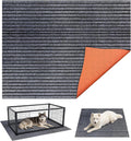 46" X 60" Mat for Under Dog Crate，Pad Dog Crate Mat Liner Floor Protector Washable Absorb Non-Slip Waterproof for Kennel Training, Protects Floors Easy Clean Cuttable
