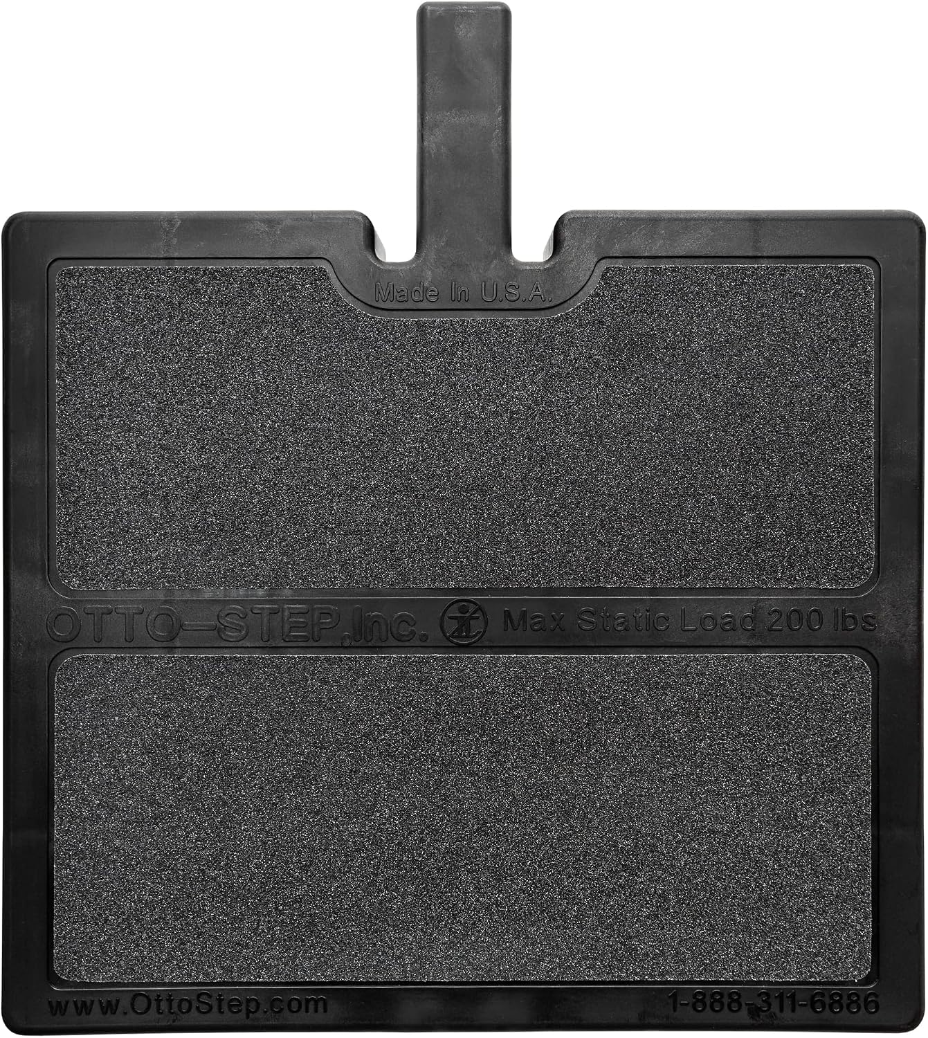 USA Made Otto Step Pet Ramp Step Helps Dogs Get in & Out of Car Van SUV | Portable Lightweight Dog Ramp | Simply Slide into 2 inch Trailer Hitch Receiver | No Tools Needed | Essential Pet Gear |