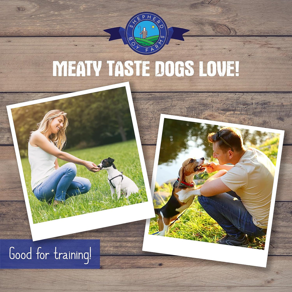 Shepherd Boy Farms Freeze Dried Duck Hearts for Dogs & Cats, USA Made - 3oz | Humanely Raised, No Added Antibiotics Or Hormones, High Protein, All Natural Single Ingredient Treats, Naturally Nutritious