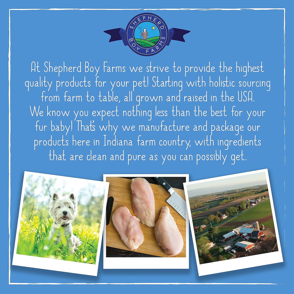 Shepherd Boy Farms Freeze Dried Duck Hearts for Dogs & Cats, USA Made - 3oz | Humanely Raised, No Added Antibiotics Or Hormones, High Protein, All Natural Single Ingredient Treats, Naturally Nutritious