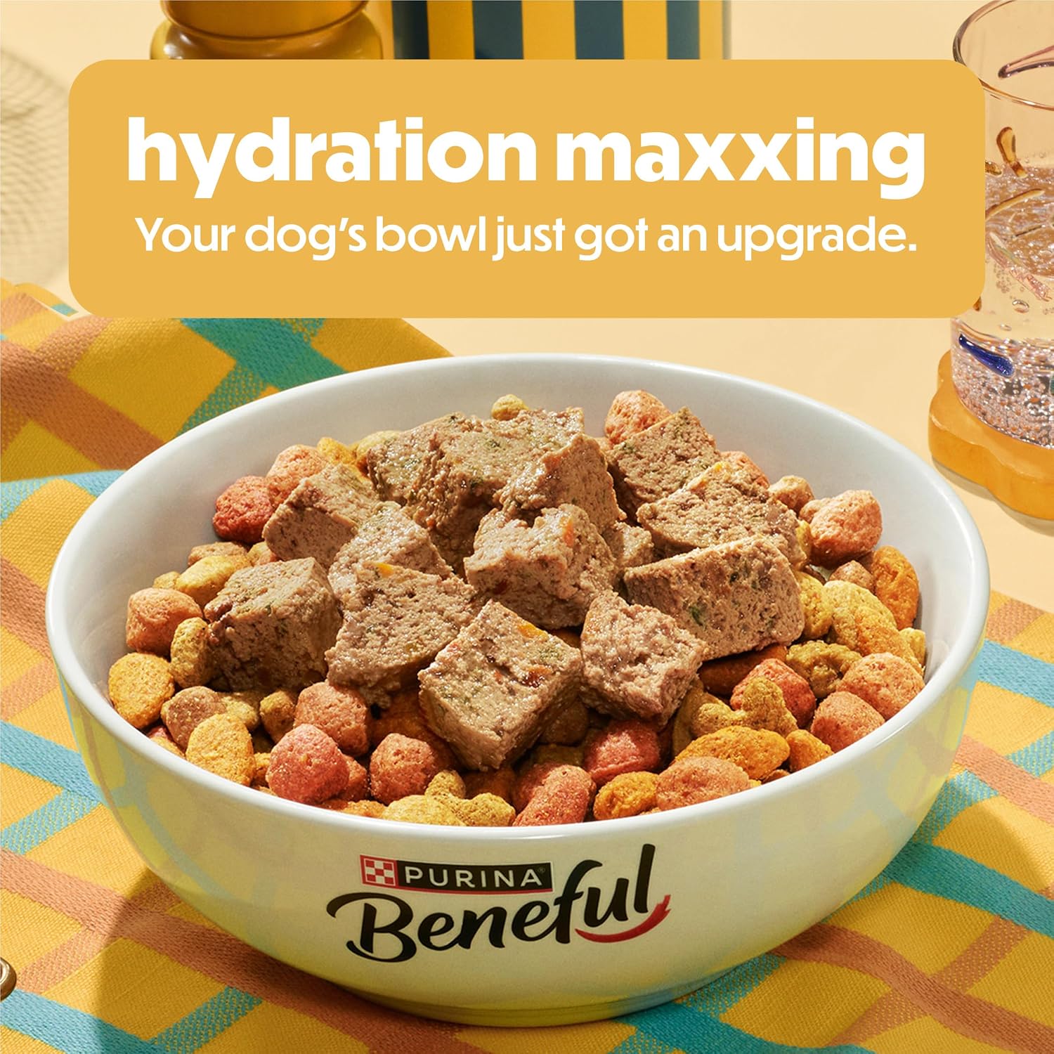 Purina Beneful Freshly Prepared Blends Variety Wet Dog Food, (12) 10 oz Tub | Variety pack of beef, chicken and lamb, serve as high protein dog food in gravy or meal topper, resealable tubs