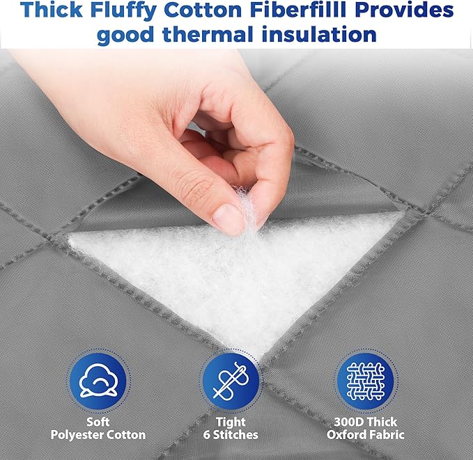Cotton Thermal Door Screen Draft Stopper Cover Made of Oxford and Cotton Fill Fit 30x80inch Door Screen Door Itself Size 32x82inch Thermal Curtains for Winter, Thermal Insulated Door Curtain for Doors