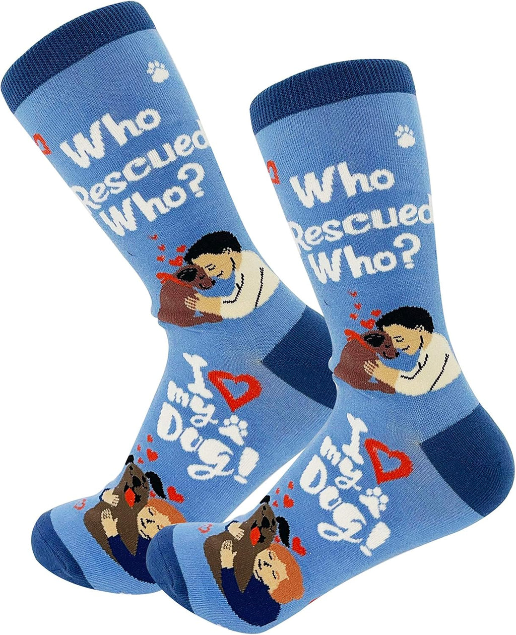 E&S Imports Pet Lover Socks - All Season - One Size Fits Most - for Women and Men – Cat and Dog Gifts